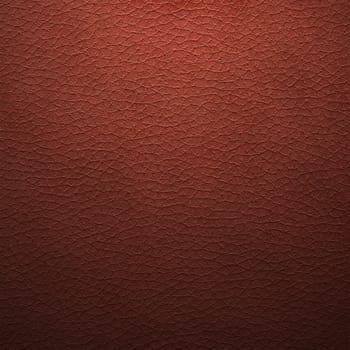 Old synthetic leather background, shaded dark red color
