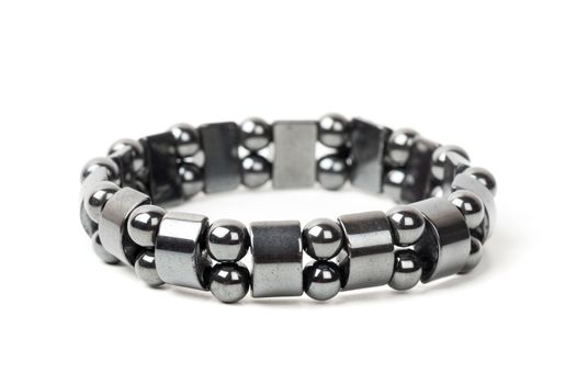 Close up bracelet for men, men accessories in casual style.