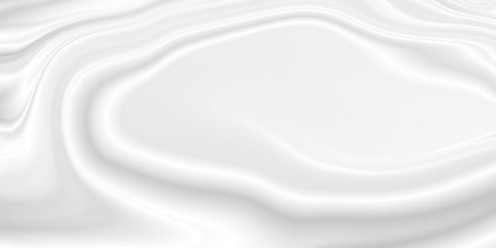 White cosmetic cream or body lotion background with copy space
