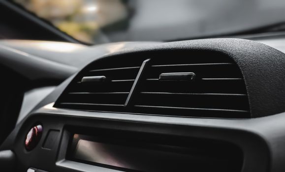 air flow conditioning inside the car