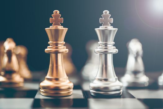 Chess board - A competitive business idea to succeed.