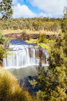 The famous Millstream Falls National Park in the Atherton Tablelands area of Queensland, Australia