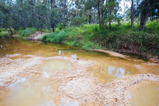 The famous Innot Hot Springs in the Atherton Tablelands area of Queensland, Australia