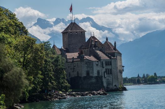 chateau de chillon,vaud,swiss