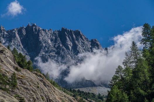 aiguille de chamonix,haute ,france