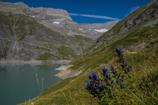 barrage d'emosson,valais,swiss