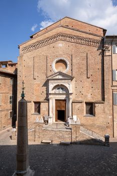 An image of Urbino Marche Italy church