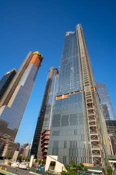 An image of some New York high rise buildings