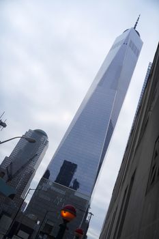 An image of the high rise buildings of new york