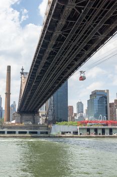 An image of the Queensboro Bridge New York