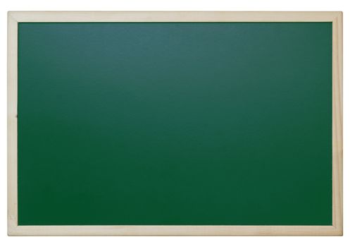 Wood black board, chalkboard on white background