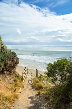 An image of the boulders at the beach of Moeraki New Zealand