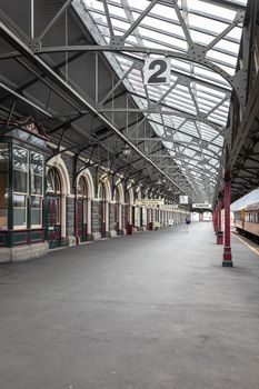 An image of the railway station of Dunedin south New Zealand