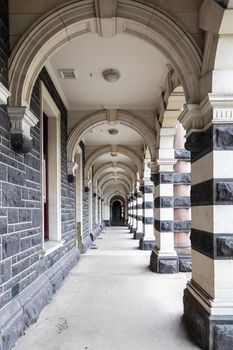 An image of the railway station of Dunedin south New Zealand