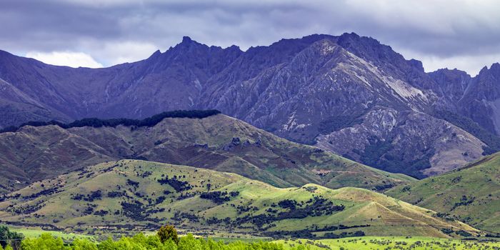 An image of a mountain view in New Zealand