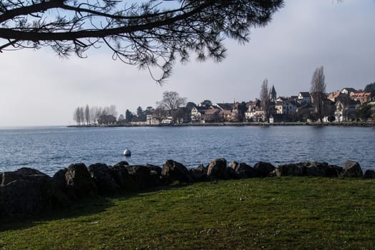 lake leman,cully,vaud,swiss