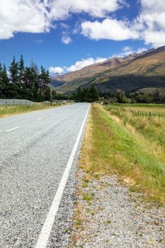An image of a landscape scenery in south New Zealand