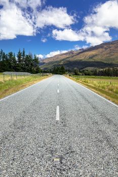 An image of a landscape scenery in south New Zealand