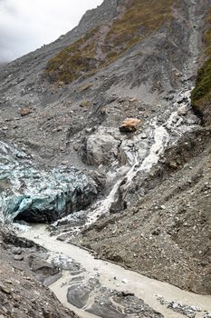 An image of the Franz Josef Glacier, New Zealand