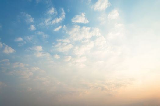 sky with cloud