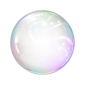 An image of a soap bubble background illustration