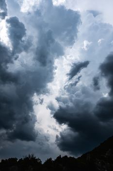 An image of bad weather storm clouds