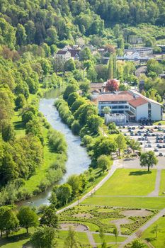 An image of the river Neckar at Sulz Germany