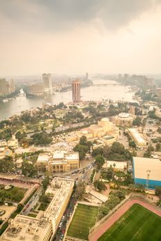 An image of the Nile in Cairo Egypt