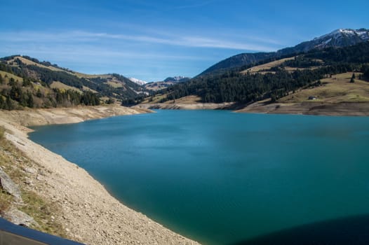 barrage de lhongrin,,valais,swiss
