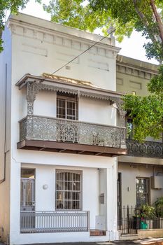 An image of a typical terrace house in Sydney Australia