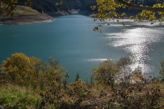 barrage de lhongrin,,valais,swiss