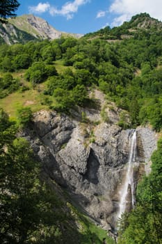 cascade de confolens,isere,france