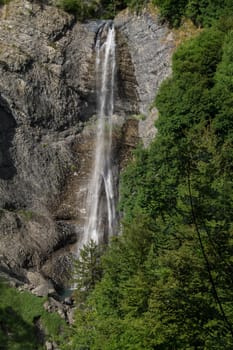 cascade de confolens,isere,france