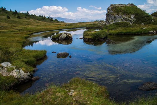 lac du taillefer,isere,france