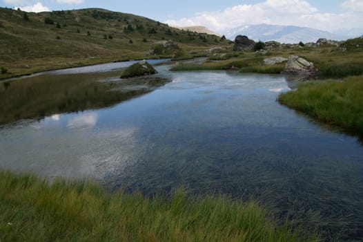 lac du taillefer,isere,france