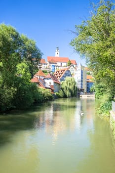 An image of a view at Horb south Germany