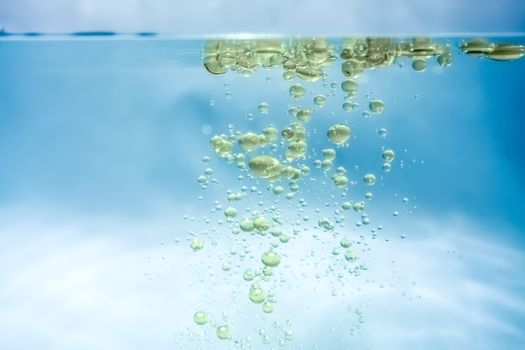 An image of a nice water oil bubbles background