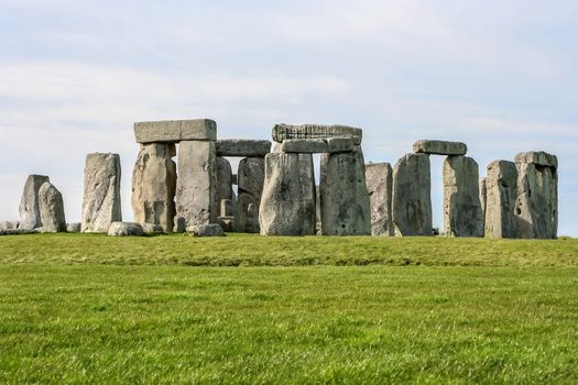 A photography of a the mystical Stonehenge Great Britain