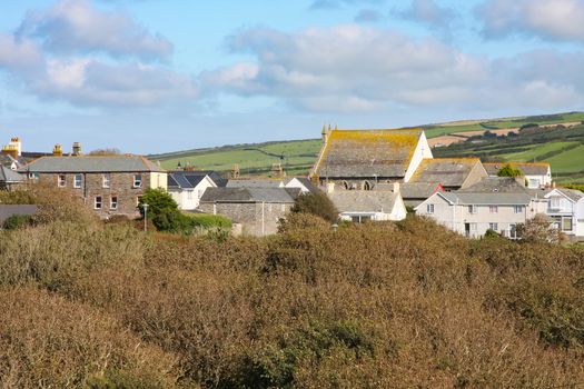 A photography of a cornwall landscape scenery