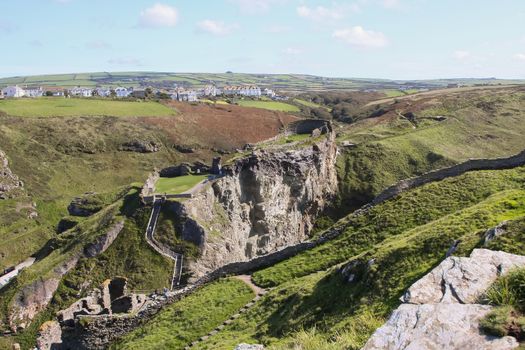 A photography of a cornwall landscape scenery