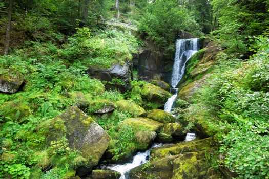 An image of the waterfall at Triberg in the black forest area Germany