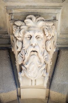 An image of a beautiful sculpture male face
