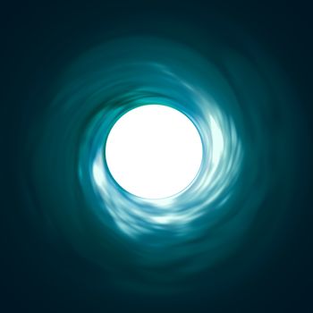 An illustration of a hole lights reflections background