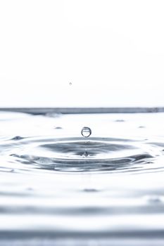 An image of a beautiful water drop background