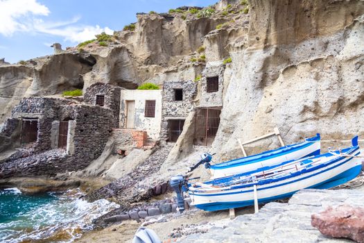 An image of lost places Lipari Island south Italy