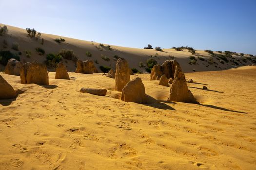 An image of the Pinnacles sand desert Western Australia