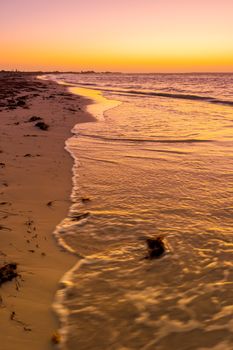 An image of a sunset at Jurian Bay western Australia