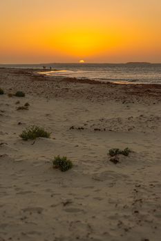 An image of a sunset at Jurian Bay western Australia