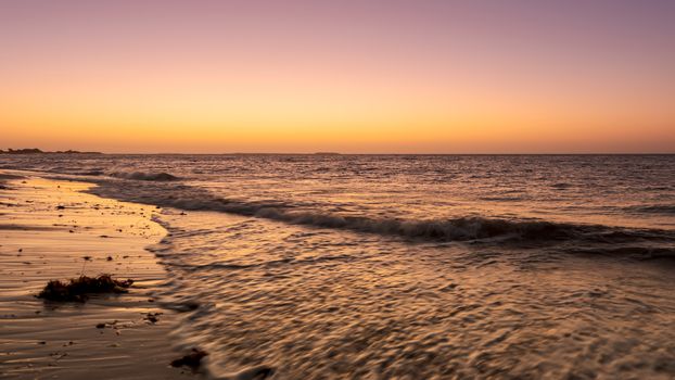 An image of a sunset at Jurian Bay western Australia