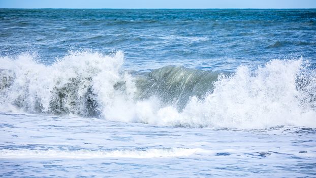 An image of a stormy ocean scenery background